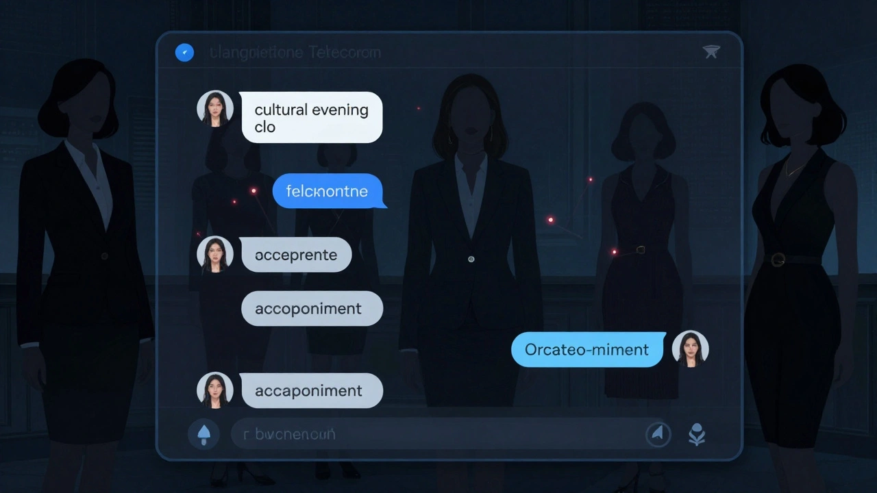 Зашифрованный чат в Telegram с эвфемизмами, за которым скрываются образованные женщины.